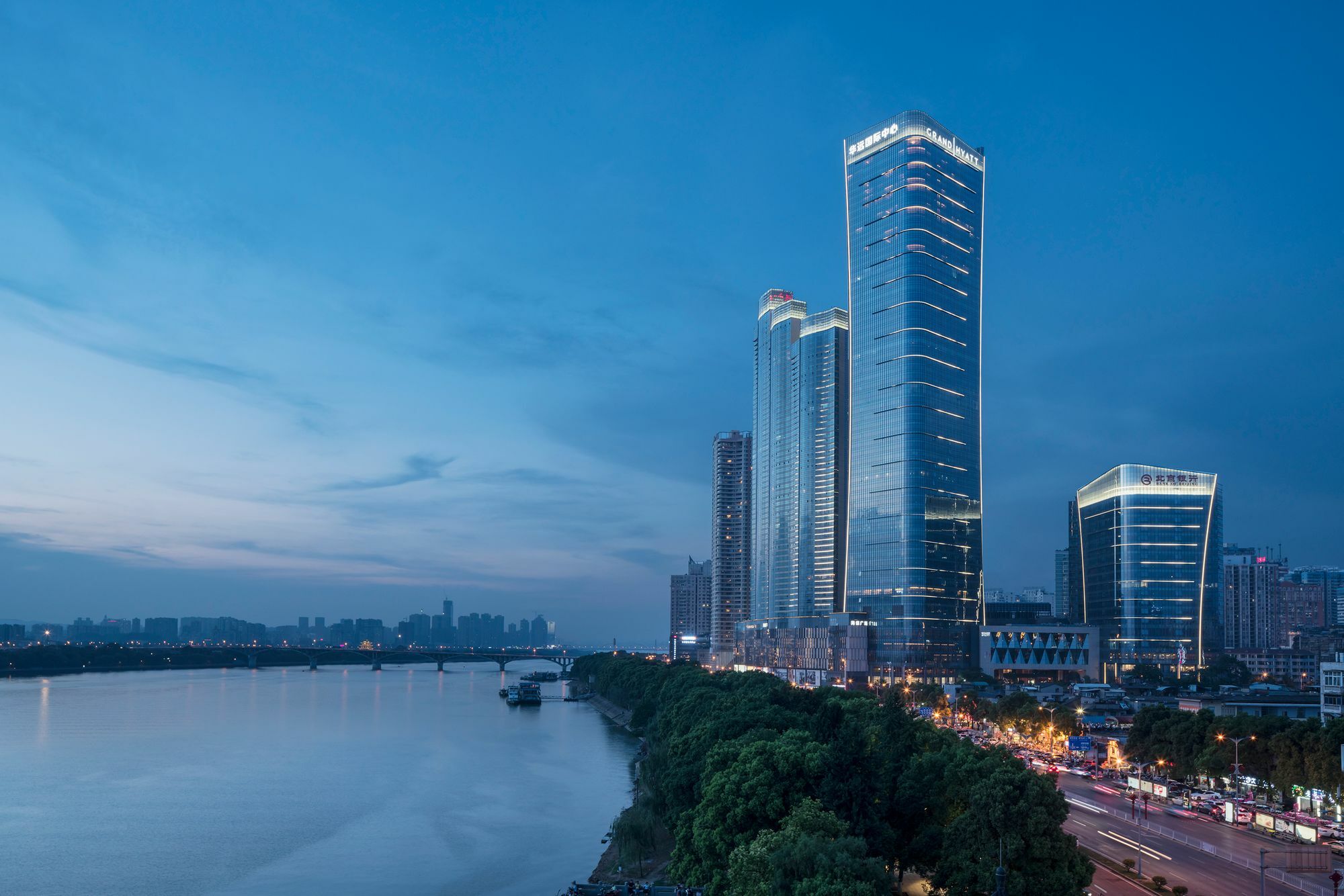 Grand Hyatt Changsha-Close To Helong Sports Center Eksteriør billede